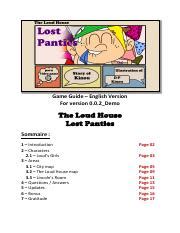 the loud house: lost panties|xxxcomics.org game guide en.pdf